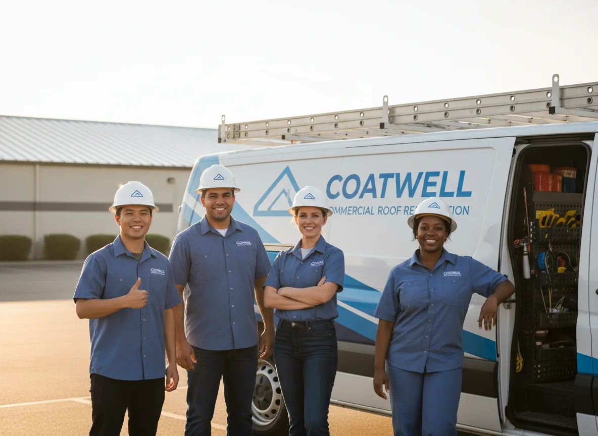 Commercial roof coating company in Peotone, IL